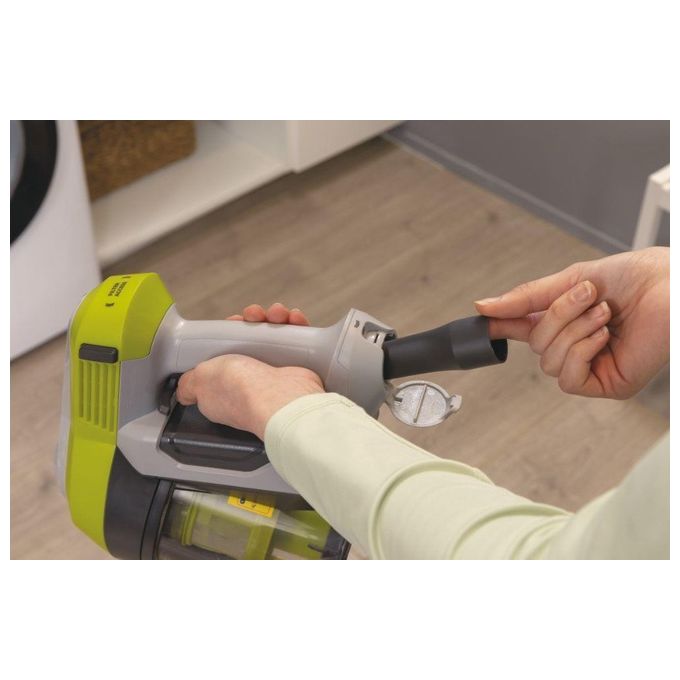 Hoover HF110H HF1 Aspirapolvere Senza Filo Ciclonico Senza Sacchetto 0.9 L 170W autonomia 30 min colore Grigio Lime