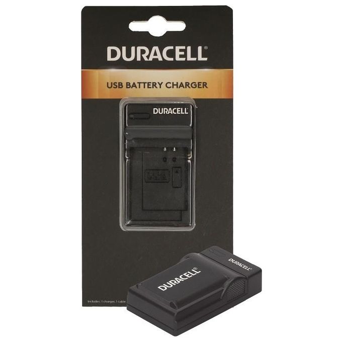Duracell Caricabatterie con Cavo Usb per DRSBX1-NP-BX1