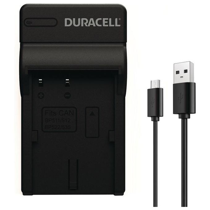 Duracell Caricabatterie con Cavo Usb per DRC511-BP-511