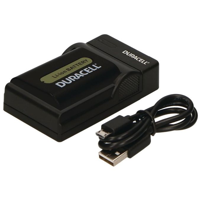 Duracell Caricabatterie con Cavo Usb per DR9700A-NP-FH50
