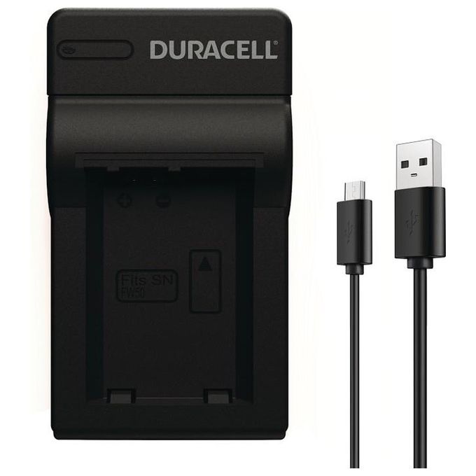 Duracell Caricabatterie con Cavo Usb per DR9954-NP-FW50