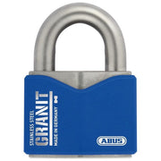 Abus Granit 37ST-55 SL 10 Lucchetto in Granito Acciaio Inox 55mm