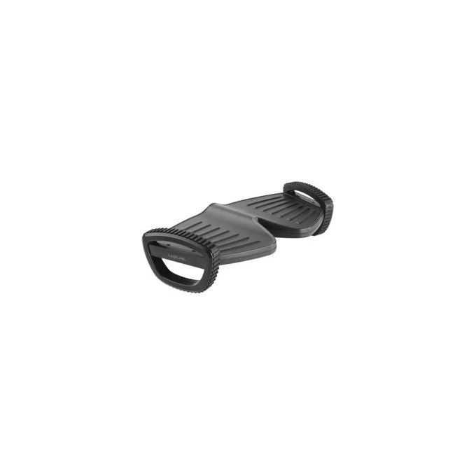 LogiLink Supporto Poggiapiedi Antiscivolo Nero