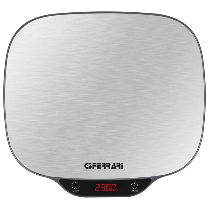 G3 Ferrari G20096 Patty Bilancia da Cucina Elettronica con Piatto Inox Grande Capacita' 15Kg