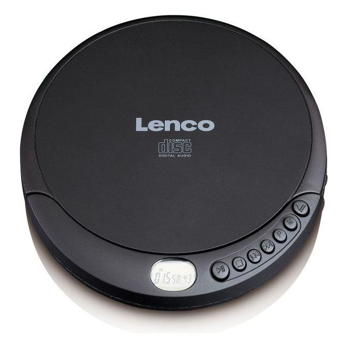 Lenco CD-010 Lettore Cd Portatile Nero