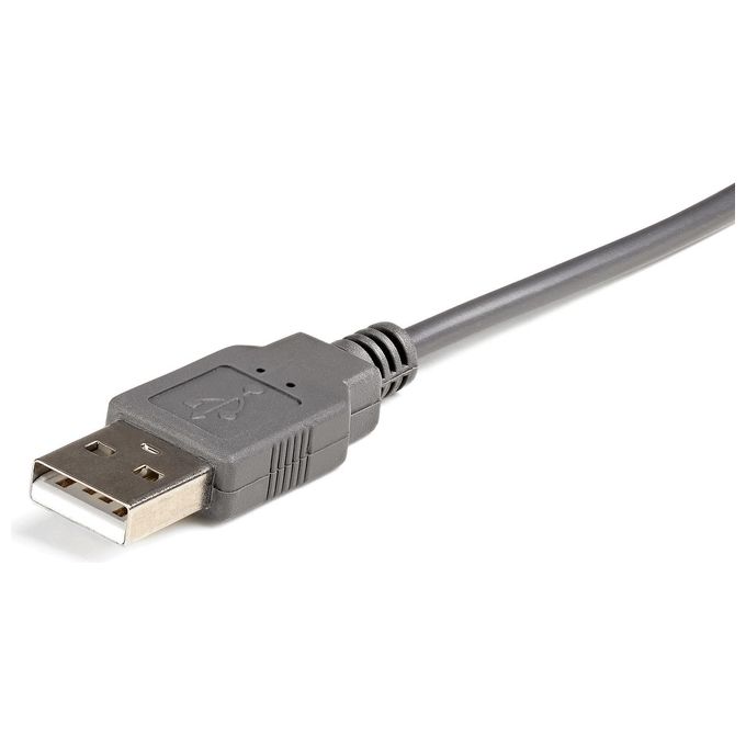 StarTech.com Cavo Adattatore Seriale Usb A Rs232 Db9-db25M-m
