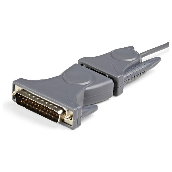 StarTech.com Cavo Adattatore Seriale Usb A Rs232 Db9-db25M-m