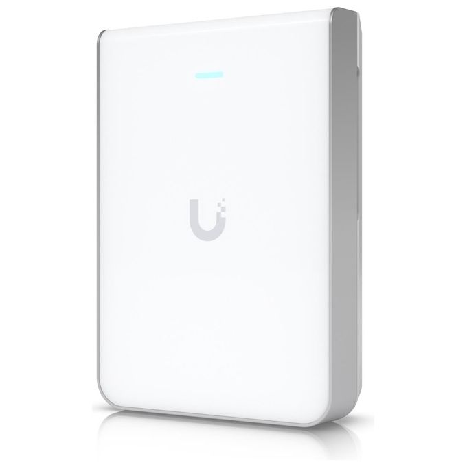 Ubiquiti U7-PRO-WALL UniFi Access Point Wi-Fi 7 Tri-Band 5700 Mbit-s PoE+ 2.5 Gbps colore Bianco