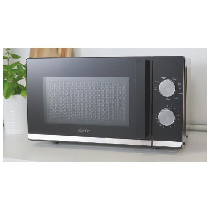 Candy CMG20TNMB Moderna Forno a Microonde con Grill 20 L 700 W Grill 900 W 6 Livelli di Potenza Defrost App hOn colore Nero