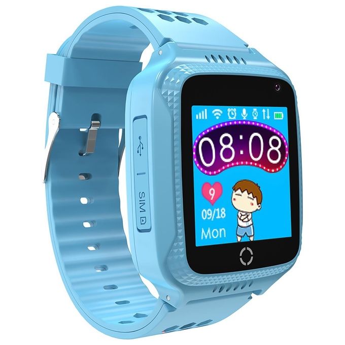 Celly KIDSWATCH Smartwatch per Bambini 1.44'' Fotocamera Bluetooth IP67 96h colore Azzurro
