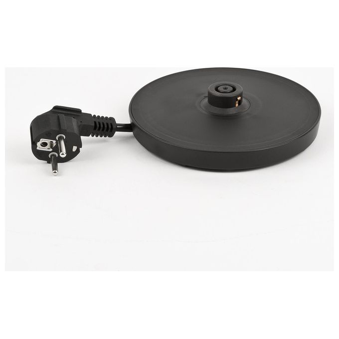 Girmi BL5100 Bollitore e Tisaniera 1,7 L 2200 W Filtro in Acciaio Inox Rotazione 360° Avvolgicavo nella Base colore Nero