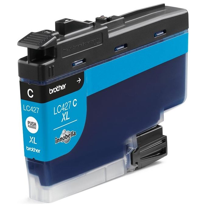 Brother LC427XLC Cartuccia Inkjet Originale Alta Capacita' 5000 Pagine per MFCJ5955DW MFCJ6955DW HLJ6010DW colore Ciano