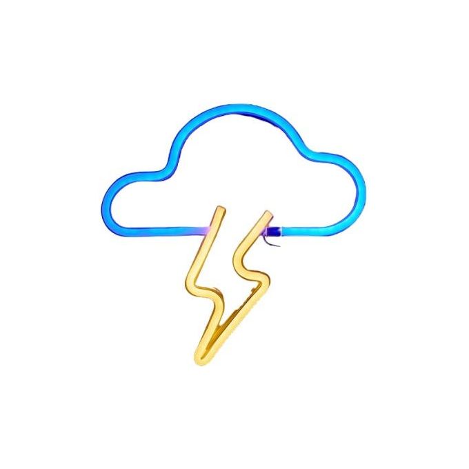Muitomas Lampada Neon da Muro Cloud