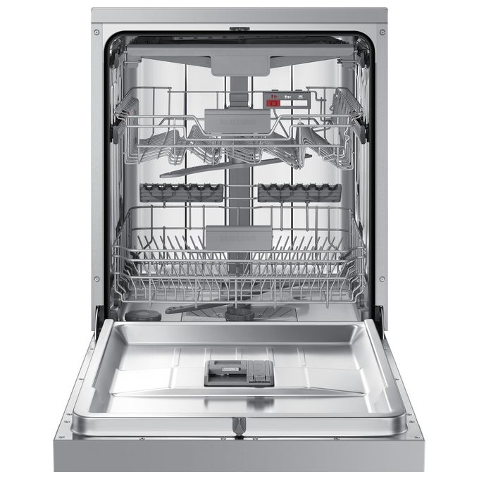 Samsung DW60CG550FSR Lavastoviglie a Libera Installazione 14 coperti Classe D 44 dB Auto Open Aqua Stop (85x60x60 cm) colore Acciaio Inox