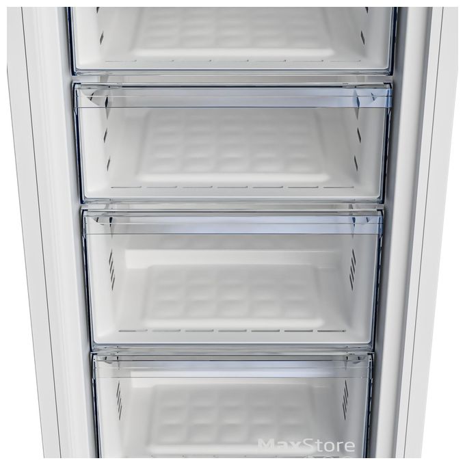 Beko B3RFNE274W Congelatore Verticale 220 L 151,5 cm Classe E 38 dB Total No Frost 5 Cassetti colore Bianco