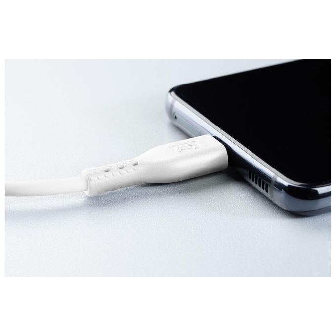 Cellular Line Power Cable Cavo USB-C per ricarica e trasferimento dati 0,15mt Bianco
