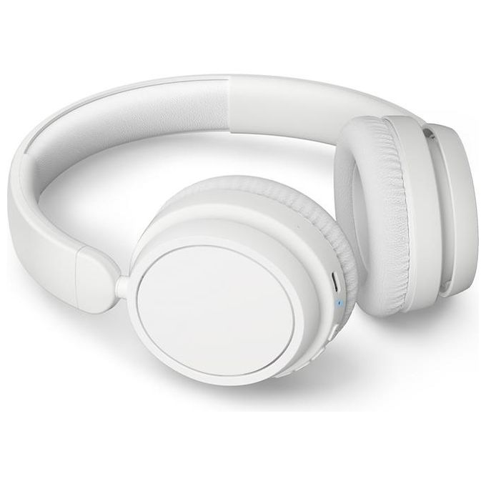 Philips TAH5209WT Serie 5000 Cuffie On-Ear Wireless Bluetooth 5.3 65h Driver 40mm Ricarica USB-C colore Bianco