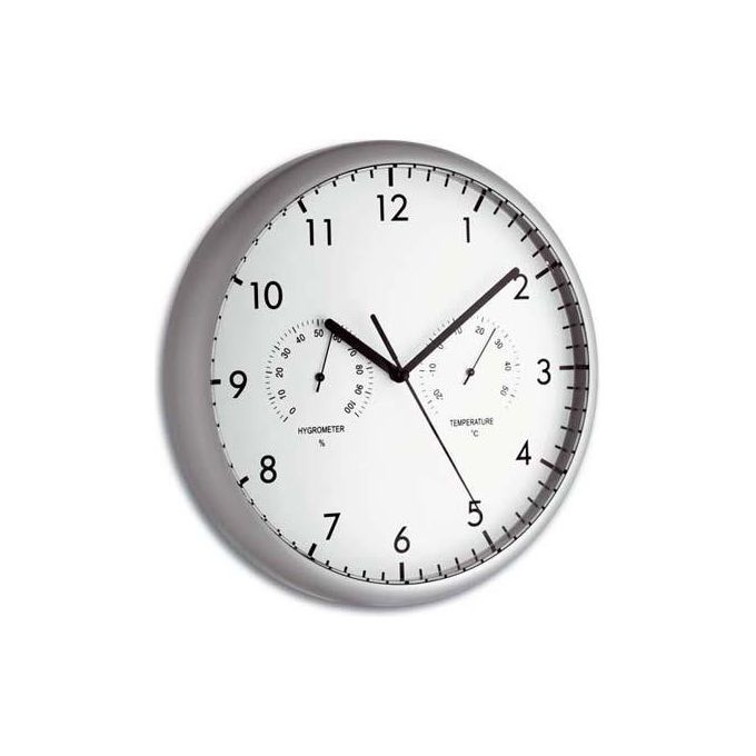 Tfa-Dostmann Orologio da Parete Argento