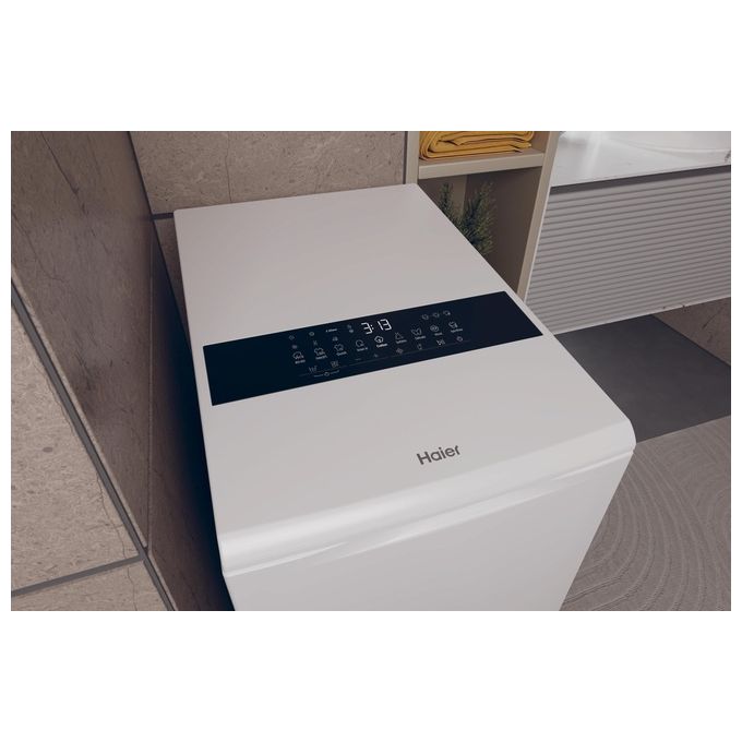 Haier HW90-BPD13386U-S Lavatrice Carica Alto Autodose 9Kg 62cm Classe Energetica A