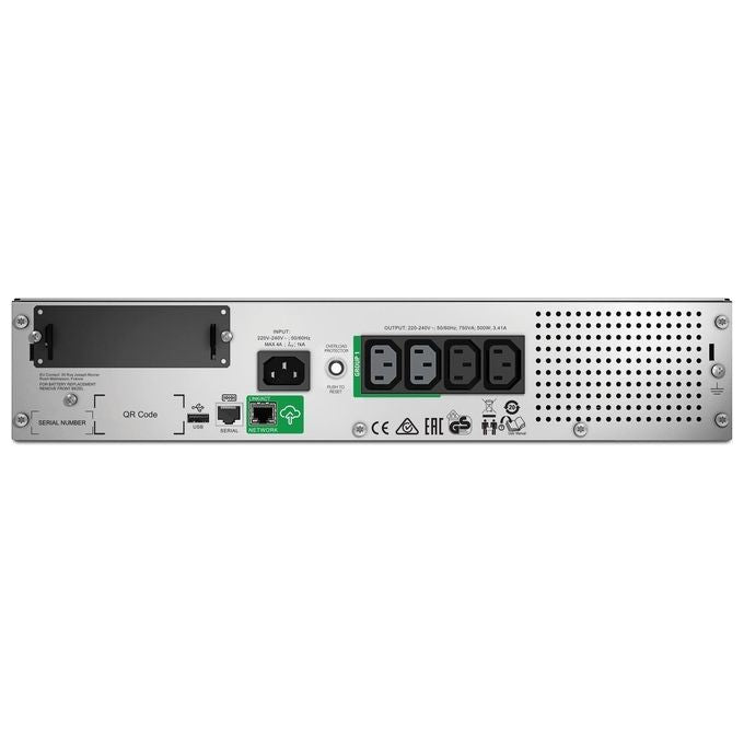 Apc Smart-UPS SMT-SmartConnect Gruppo di Continuita' Ups 4 Prese AC a Linea Interattiva