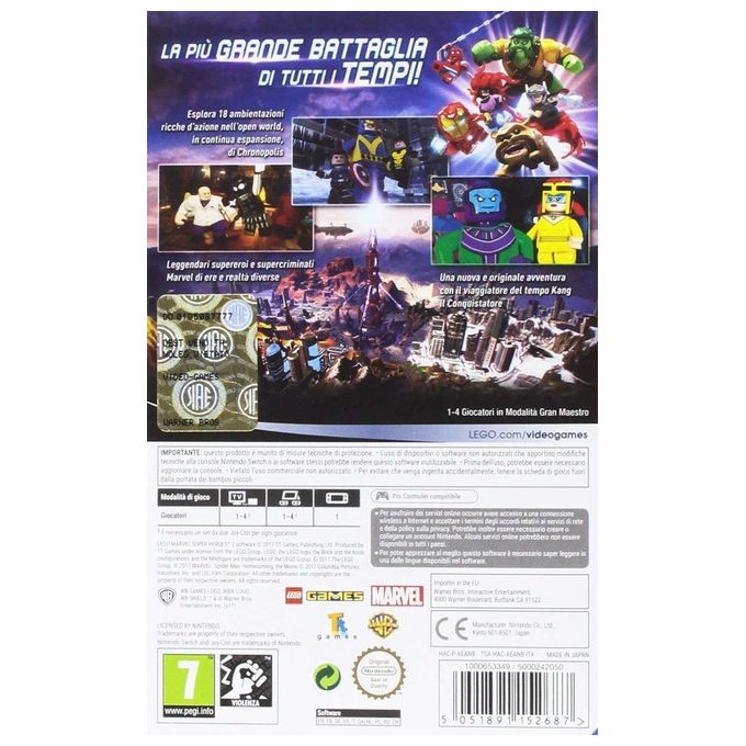 LEGO Marvel Superheroes 2 Nintendo Switch