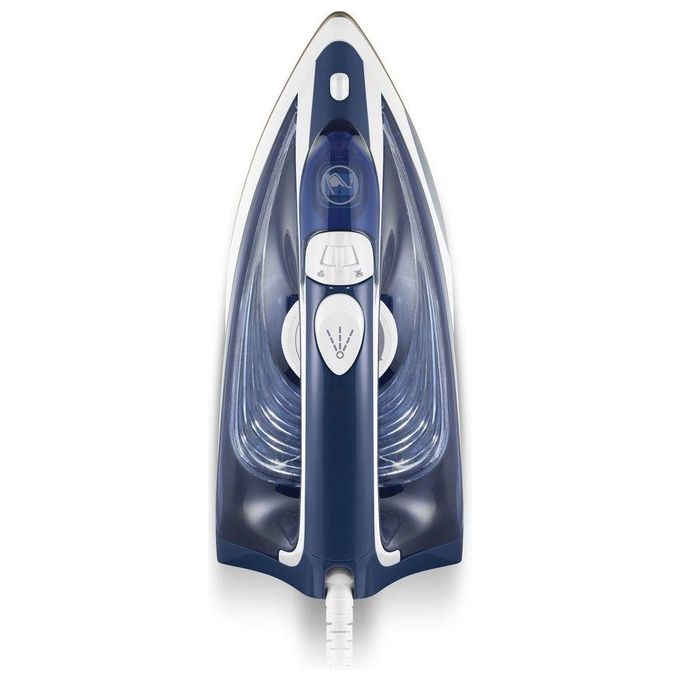 Tefal Maestro 2 FV1845E0 Ferro da Stiro a Secco e a Vapore CeramicGlide Blu-Bianco 2300W