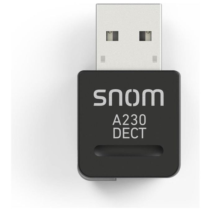 Snom A230 USB DECT Dongle 1880-1900MHz Nero