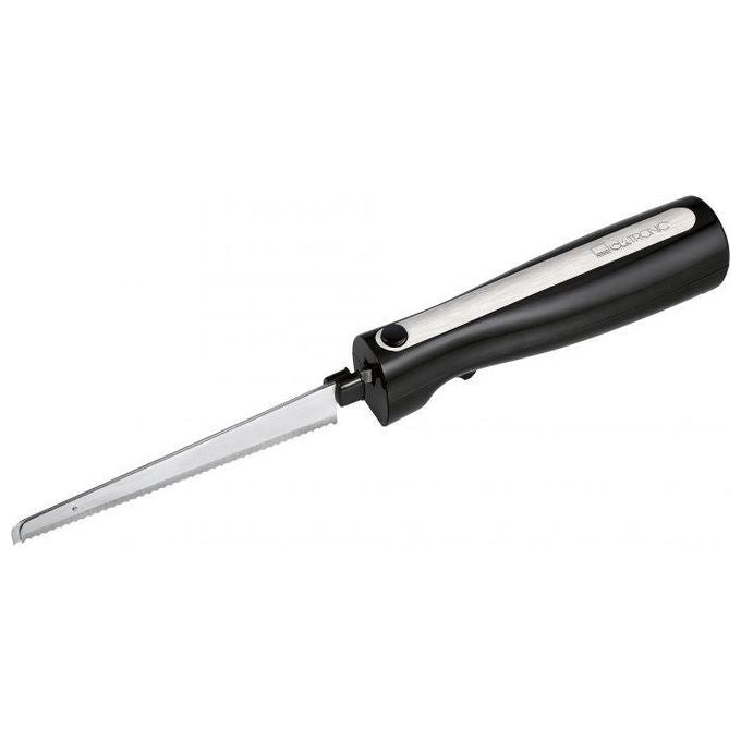 Clatronic EM 3702 Coltello Elettrico 120W Lame Acciaio Inox Lavabili in Lavastoviglie colore Nero