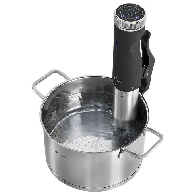 Proficook PC-SV 1126 PC Sous Vide Stick Acciaio Inox Display Multifunzione Led Funzione Timer 800W