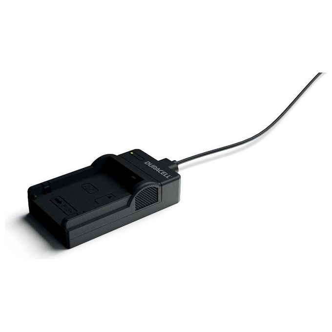 Duracell Caricabatterie con Cavo Usb per LP-E8