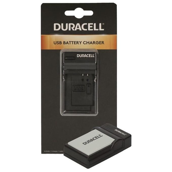 Duracell Caricabatterie con Cavo Usb per DRC10L-NB-10L