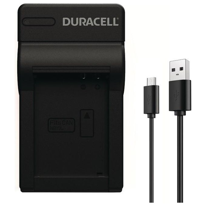 Duracell Caricabatterie con Cavo Usb per DRC10L-NB-10L