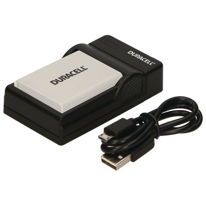Duracell Caricabatterie con Cavo Usb per DR9641-EN-EL5
