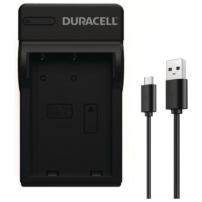 Duracell Caricabatterie con Cavo Usb per DR9900-EN-EL9