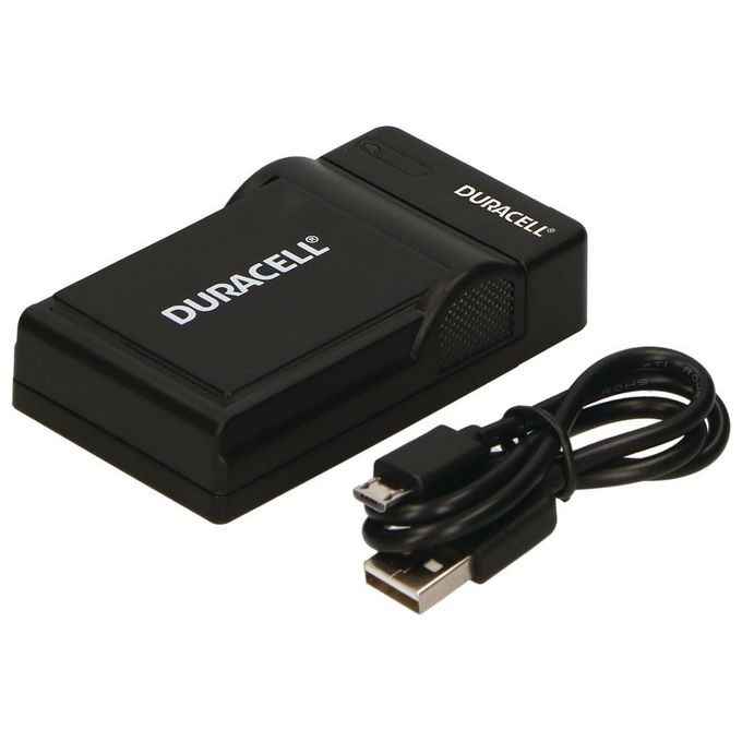 Duracell Caricabatterie con Cavo Usb per Panasonic BCJ13E-BCG10
