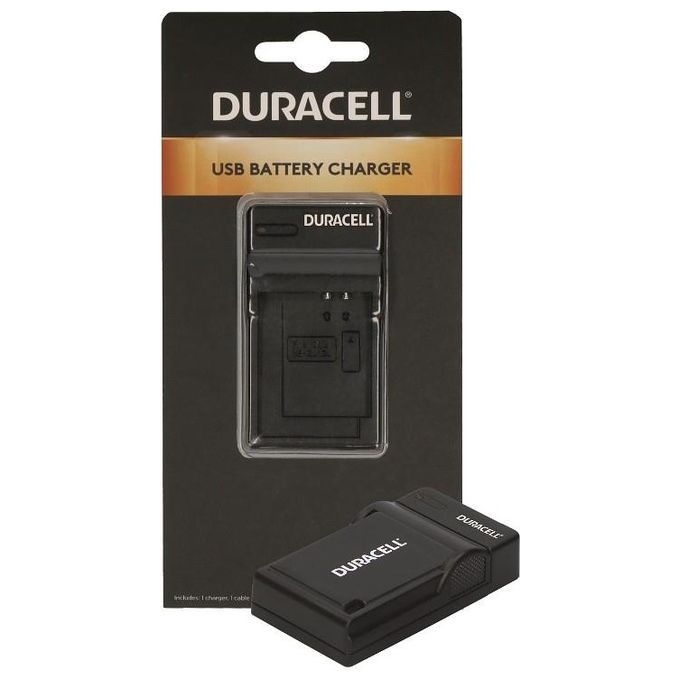 Duracell Caricabatterie con Cavo Usb per DRPBLC12-DMW-BLC12