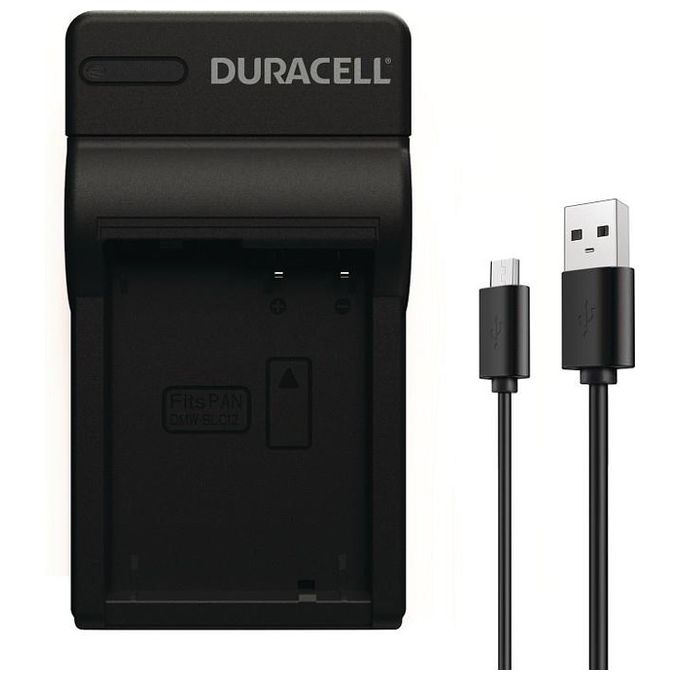 Duracell Caricabatterie con Cavo Usb per DRPBLC12-DMW-BLC12