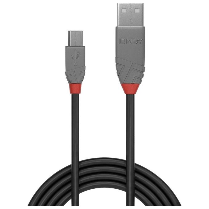 Lindy Cavo Usb 2.0 Tipo A A Mini-B Anthra Line