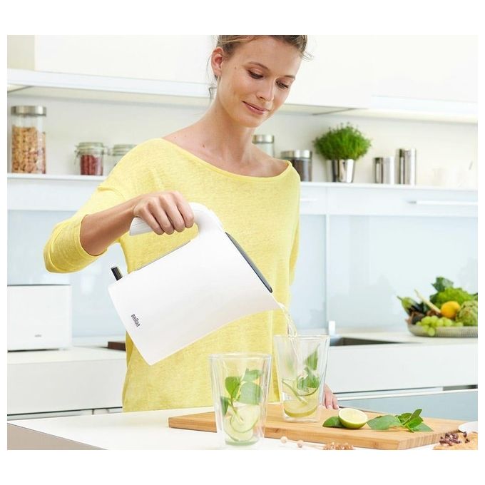 Braun PurEase WK 3100 WH Bollitore Elettrico 1,7 Litri Bianco 2200W