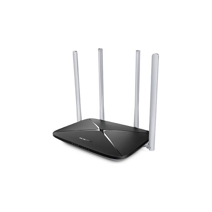 Mercusys AC12 Router 1200Mbps 4 Antenne Nero