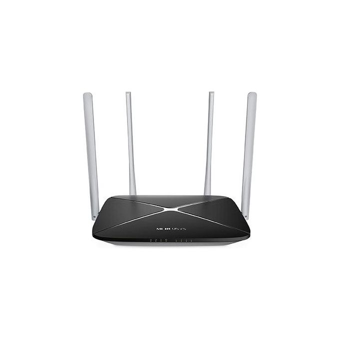 Mercusys AC12 Router 1200Mbps 4 Antenne Nero