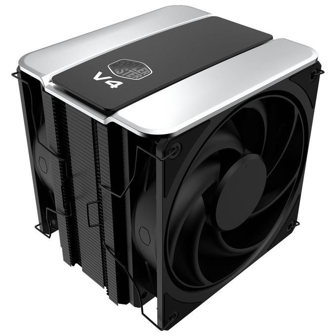 Cooler Master MAZ-T2HP-217PK-R1 V4 Alpha 3DHP Dissipatore CPU ad Aria 2x120mm PWM LDB Intel LGA1851 LGA1700 AMD AM5 AM4 colore Nero