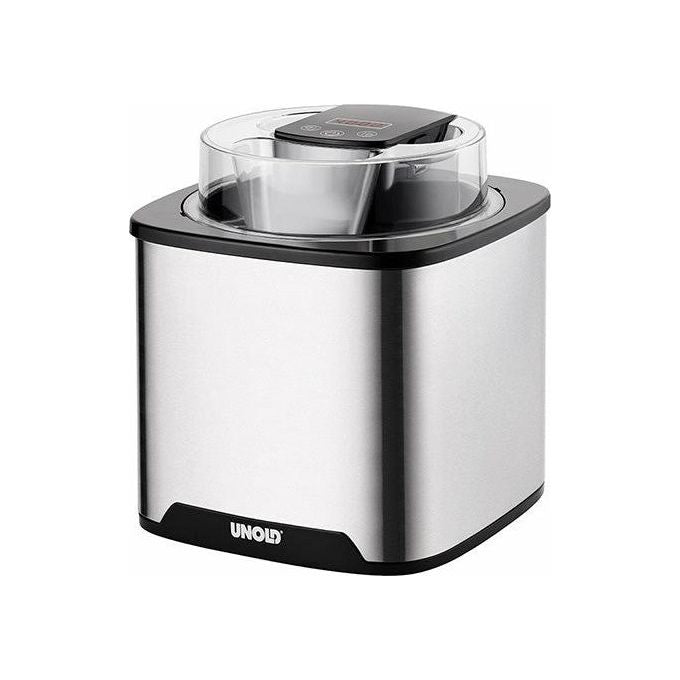 Unold 48855 Gelatiera Tradizionale 1,5 L 12 W Display LCD Touch Timer Digitale colore Nero