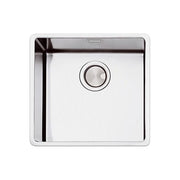 Apell FEM50UBC  Serie Ferrara Plus Lavello da Incasso Sottotopiano Vasca Raggio 15mm Acciaio Spazzolato