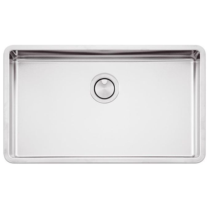Apell FEM71UBC Serie Ferrara Plus Lavello da Incasso Sottotopiano Vasca Raggio 15mm Acciaio Spazzolato