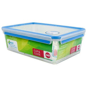 Emsa Contenitore Ermetico Clip and Close 5,5 Litri Coperchio con Guarnizione e Chiusura a Clip