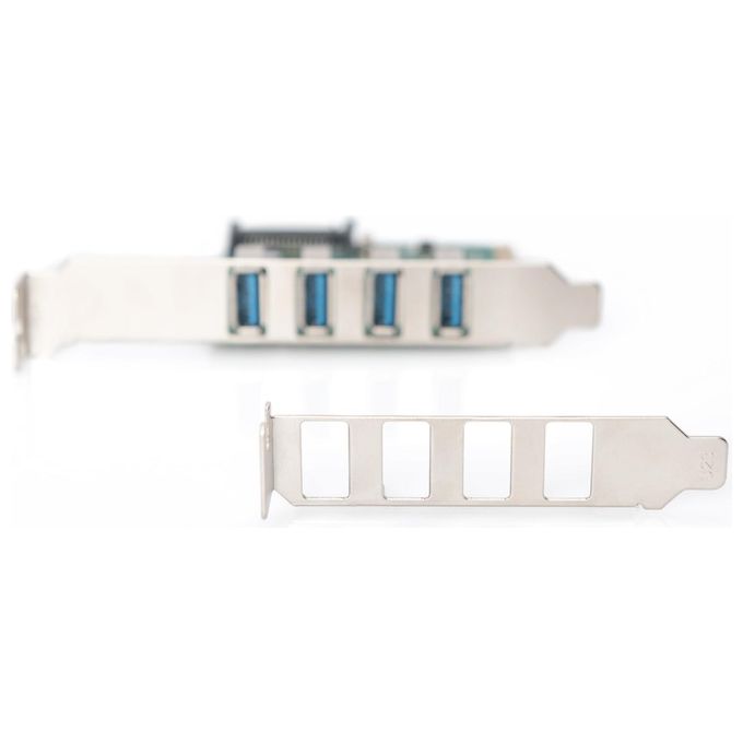 Digitus DS302211 Interface Scheda PCIe USB 3.0 Tipo A 4 Porte Fino a 5 Gbit-s Chipset: vl805