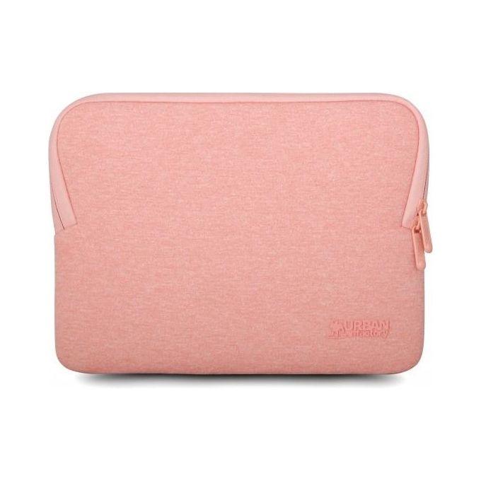 Urban Factory MSN23UF Memoree Custodia per Notebook 15.6'' in Memory Foam con Interno Antigraffio colore Rosa