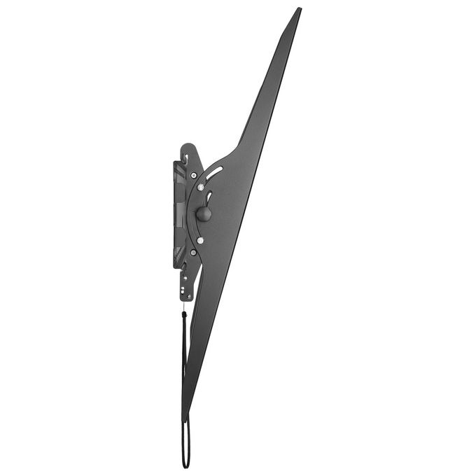 Equip 650322 Supporto per Montaggio a Parete TV Curvo e Inclinato 60'' a 100'' 100 Kg Inclinazione Regolabile Nero