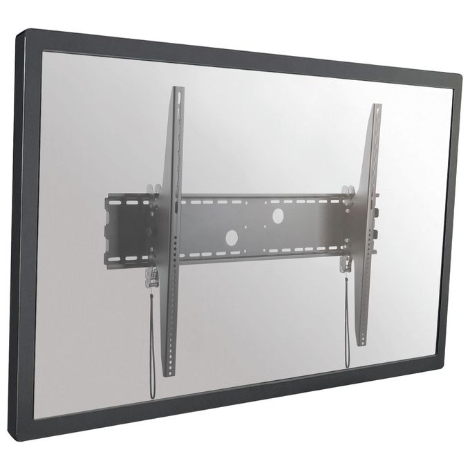 Equip 650322 Supporto per Montaggio a Parete TV Curvo e Inclinato 60'' a 100'' 100 Kg Inclinazione Regolabile Nero